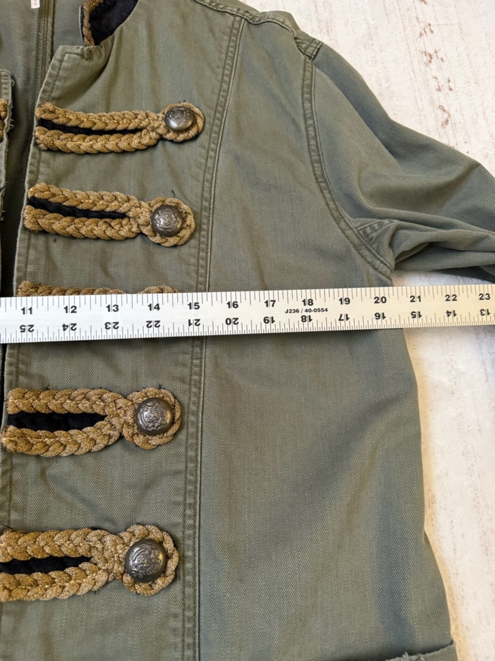 Free People Passenger Jacket Military Army collar - Picture 13 of 16